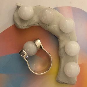 12mm White Agate Natural Gemstone Beads